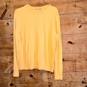 Everlane Yellow Sweatshirt